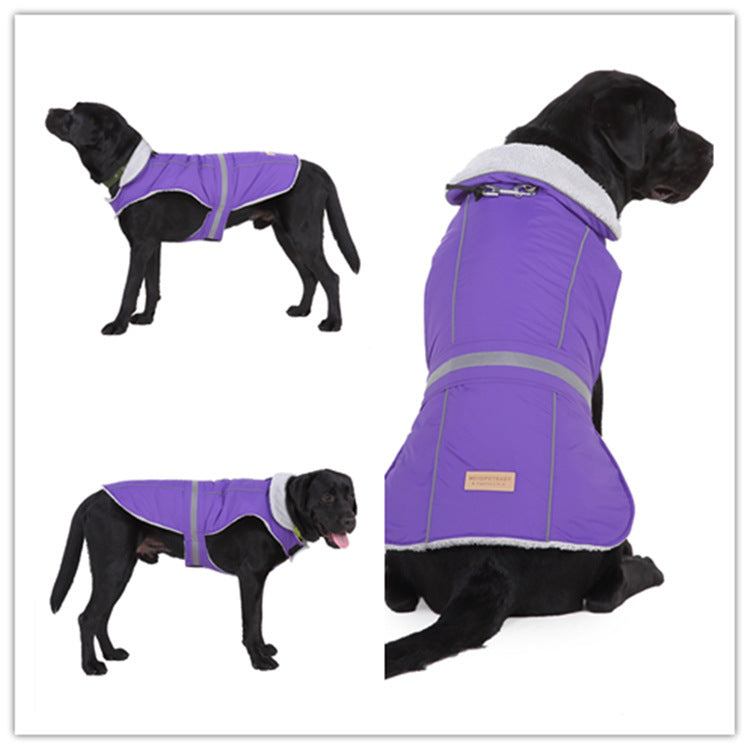 GlowPaws - Reflective Winter Dog Jacket