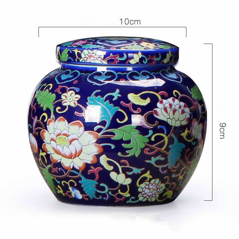 Eternal Bloom Ceramic Pet Urn