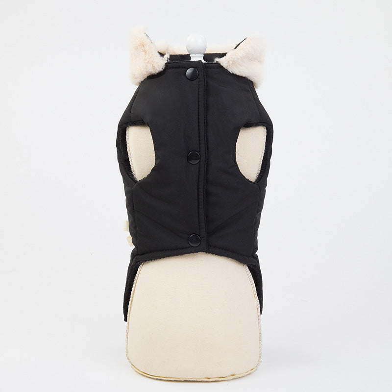 Noir Belle Bow Vest