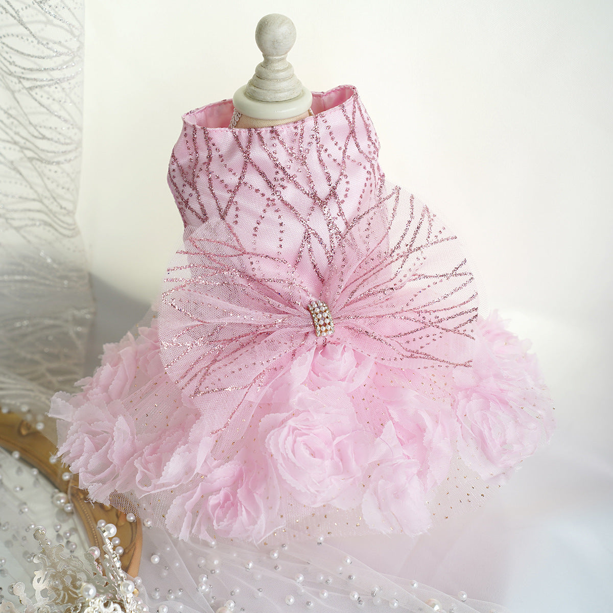 The Princess Dog Wedding Dress.