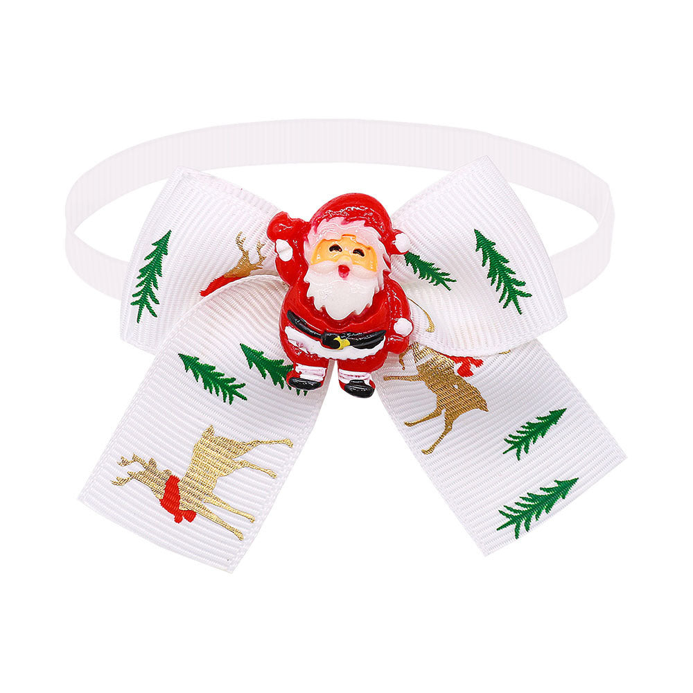 Christmas Pet Bow Tie Collar | Adjustable, Festive & Adorable