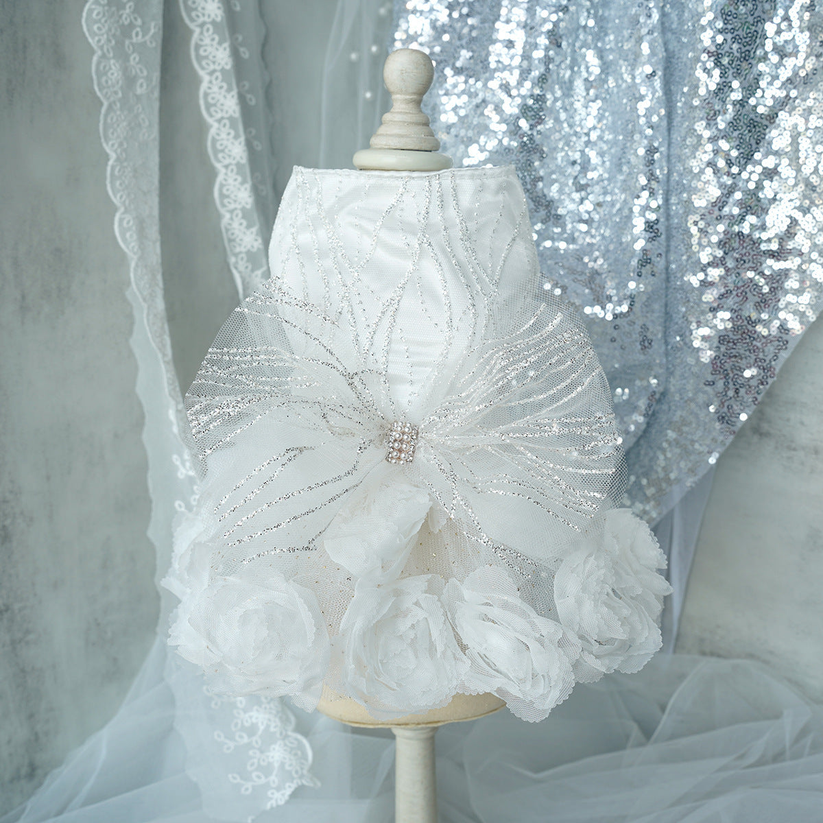 The Princess Dog Wedding Dress.