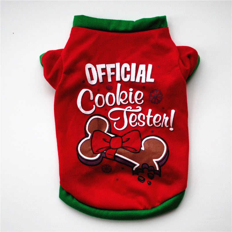 Santa’s Little Helper Dog Shirt | Festive Christmas Pet T-Shirts