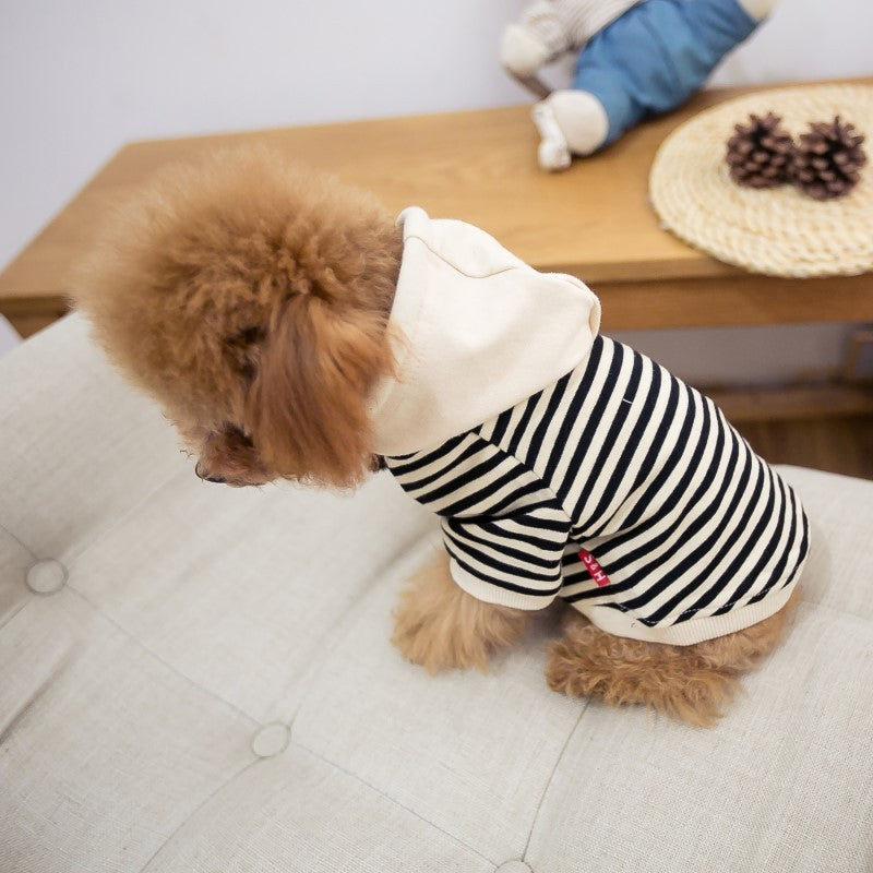 Stripe & Snuggle Hoodie