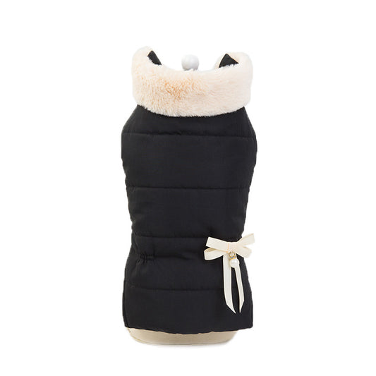 Noir Belle Bow Vest
