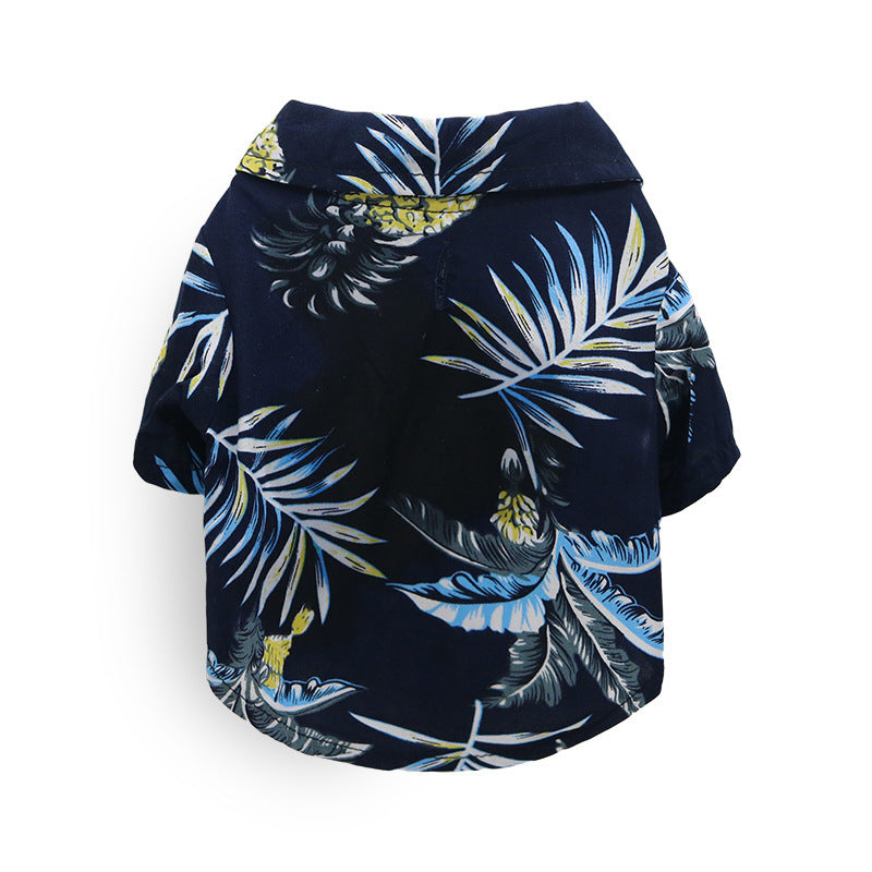 Hawaiian Pet Shirt for Dogs & Cats | Tropical Summer Outfit
