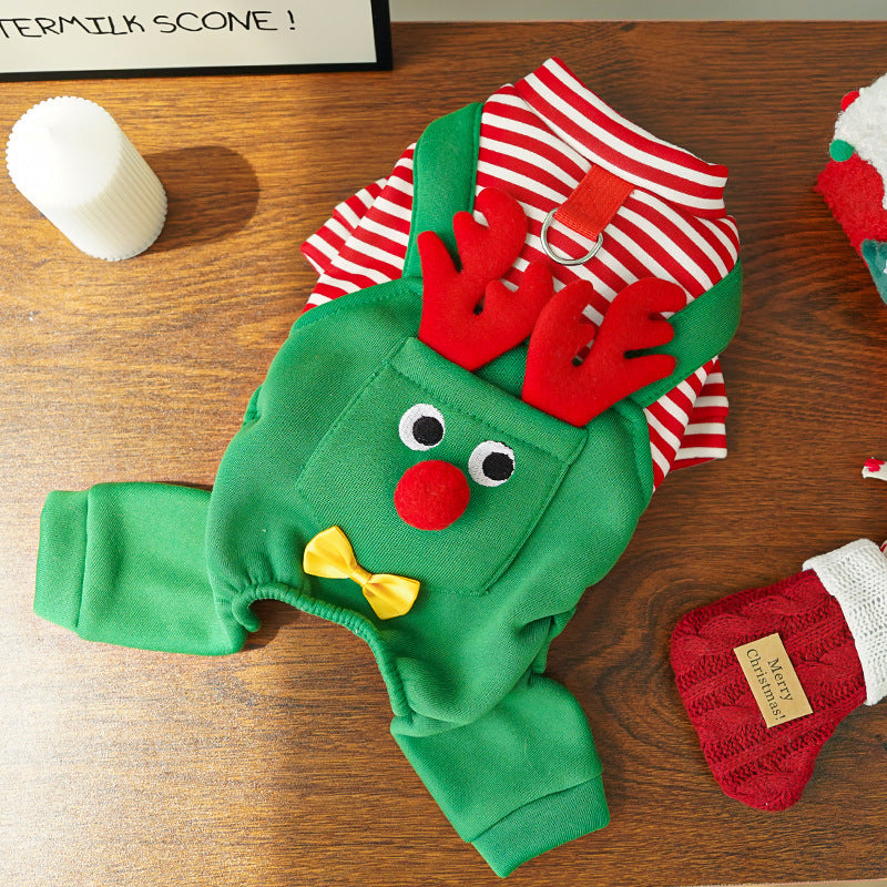Christmas Reindeer Pet Costume | Festive Dog & Cat Outfit