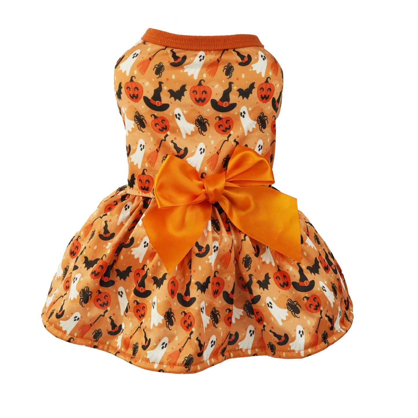 Halloween Pet Dress | Cute Pumpkin & Ghost Dog Outfit for Parties