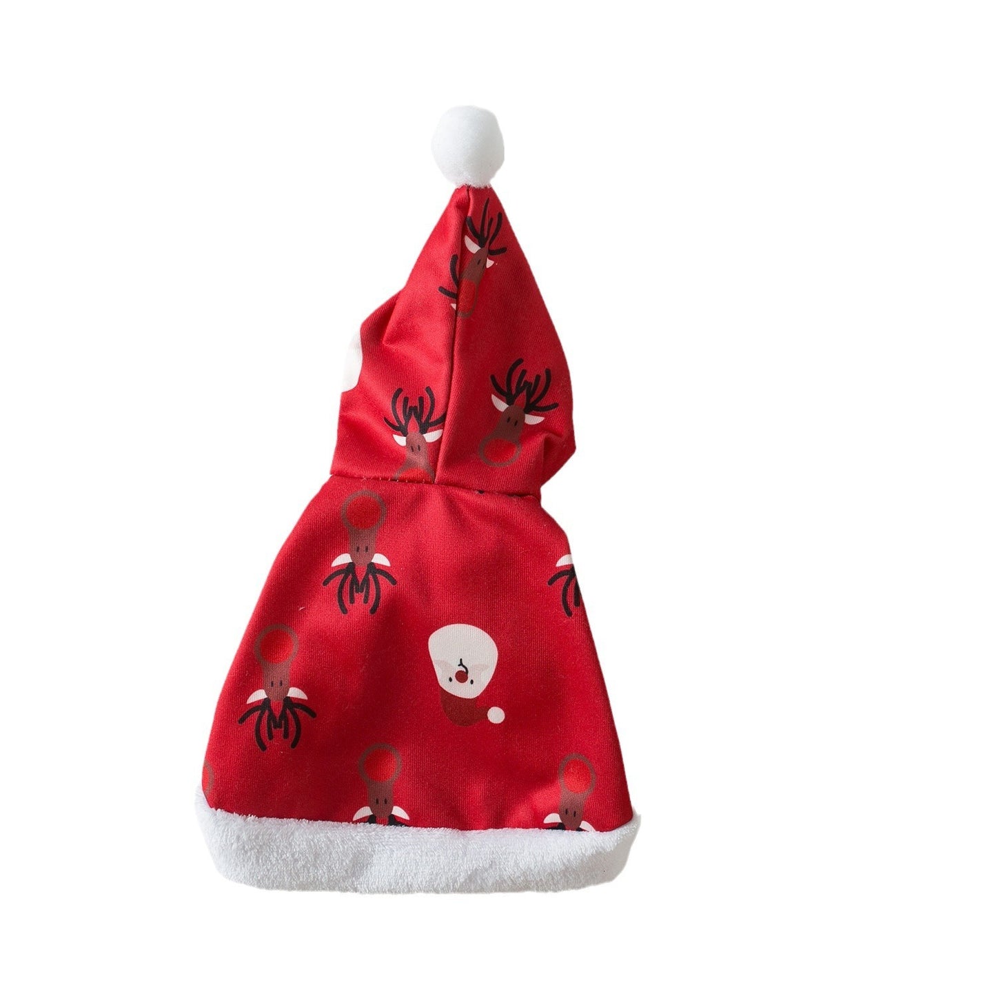 Cat Christmas Cape Cloak | Festive Santa Hood for Cats & Kittens