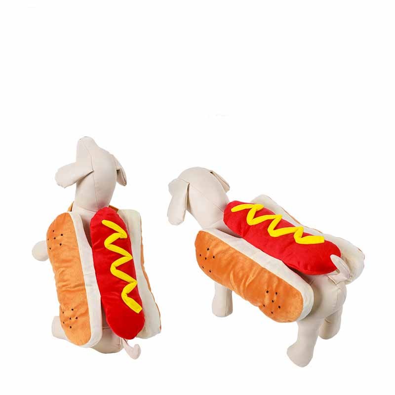 Hot Dog Pet Costume | Funny Halloween Outfit for Dogs & Cats