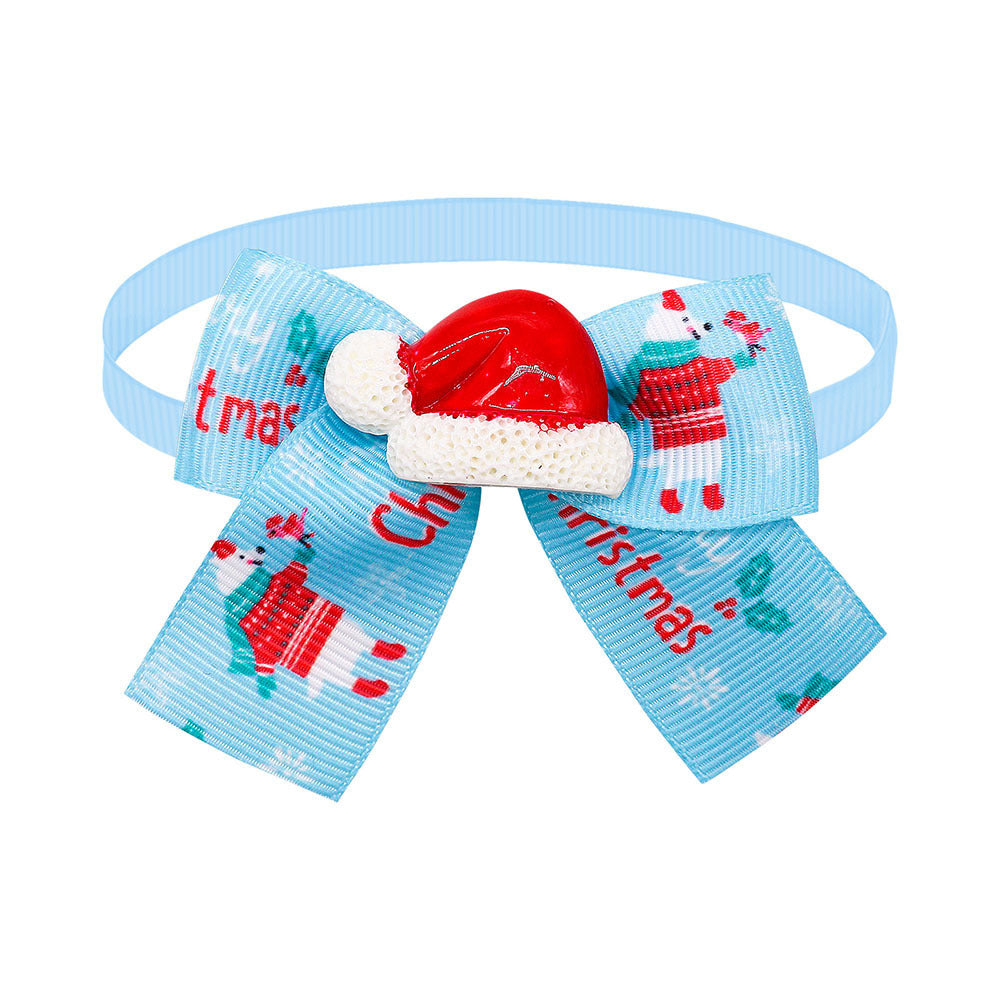 Christmas Pet Bow Tie Collar | Adjustable, Festive & Adorable