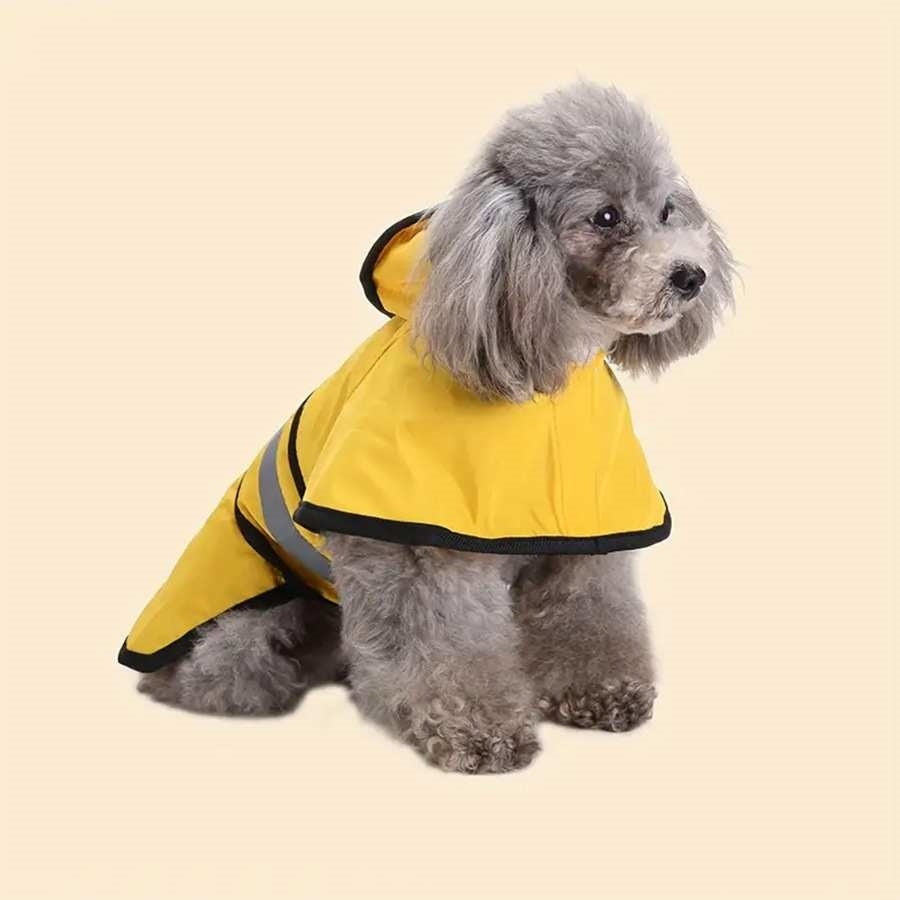 Reflective Dog Raincoat Poncho | Waterproof, Safe & Stylish