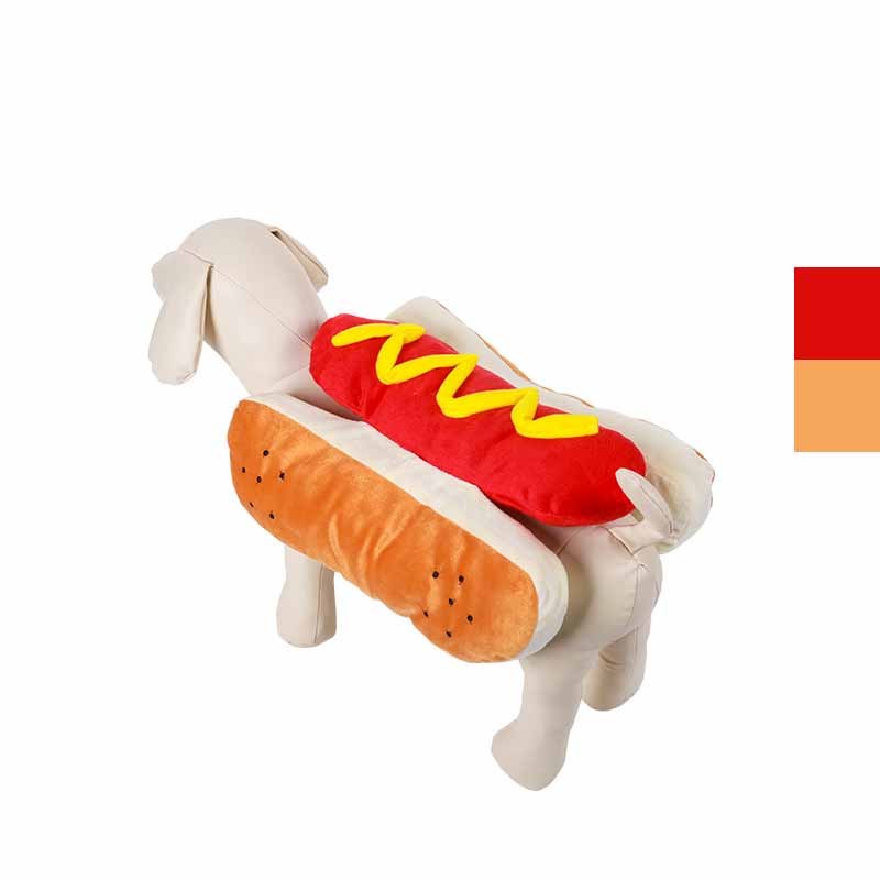 Hot Dog Pet Costume | Funny Halloween Outfit for Dogs & Cats