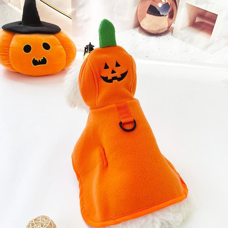 Halloween Pet Cloak for Cats & Dogs | Cute Pumpkin, Ghost & Bat Costumes