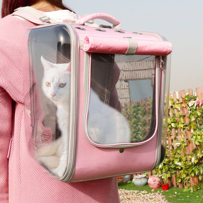 PurrVoyager Pet Backpack