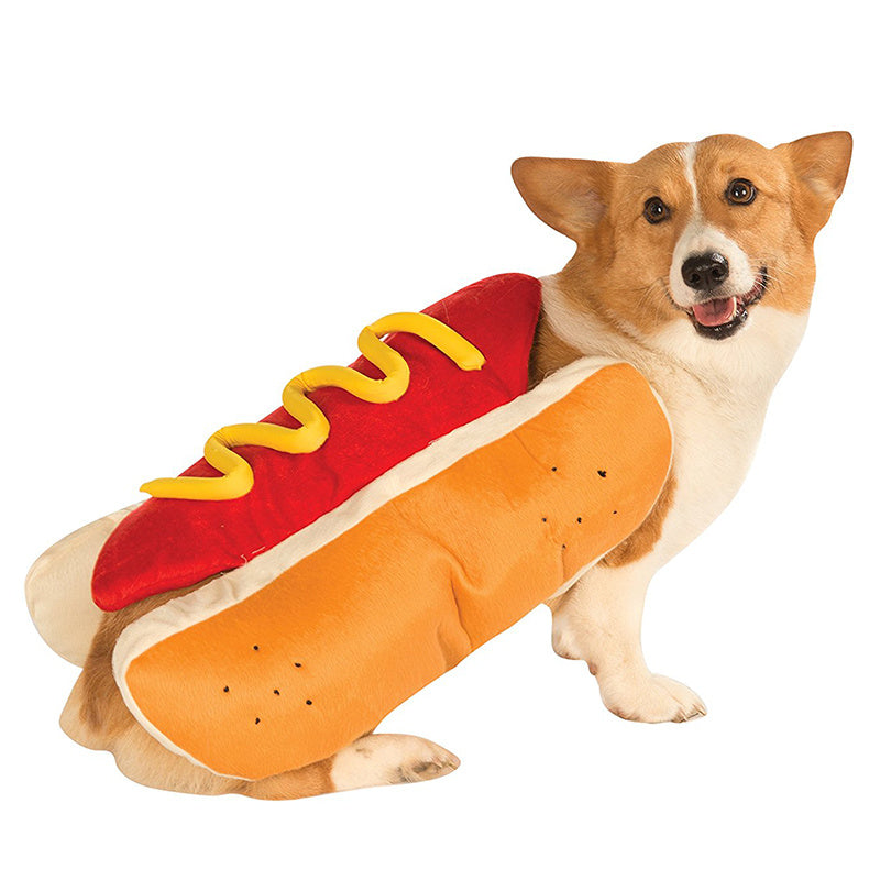 Hot Dog Pet Costume | Funny Halloween Outfit for Dogs & Cats