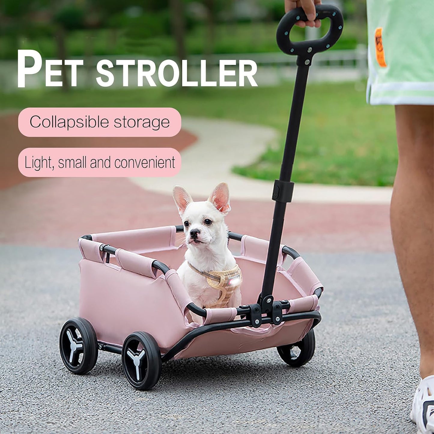 Purrfect Strolls Luxe Pet Stroller