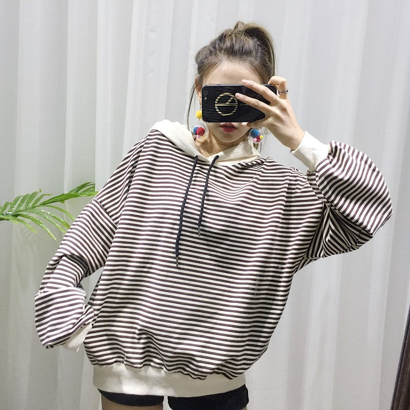 Stripe & Snuggle Hoodie