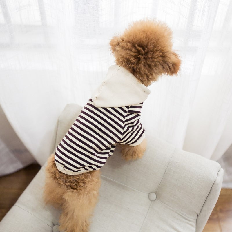 Stripe & Snuggle Hoodie