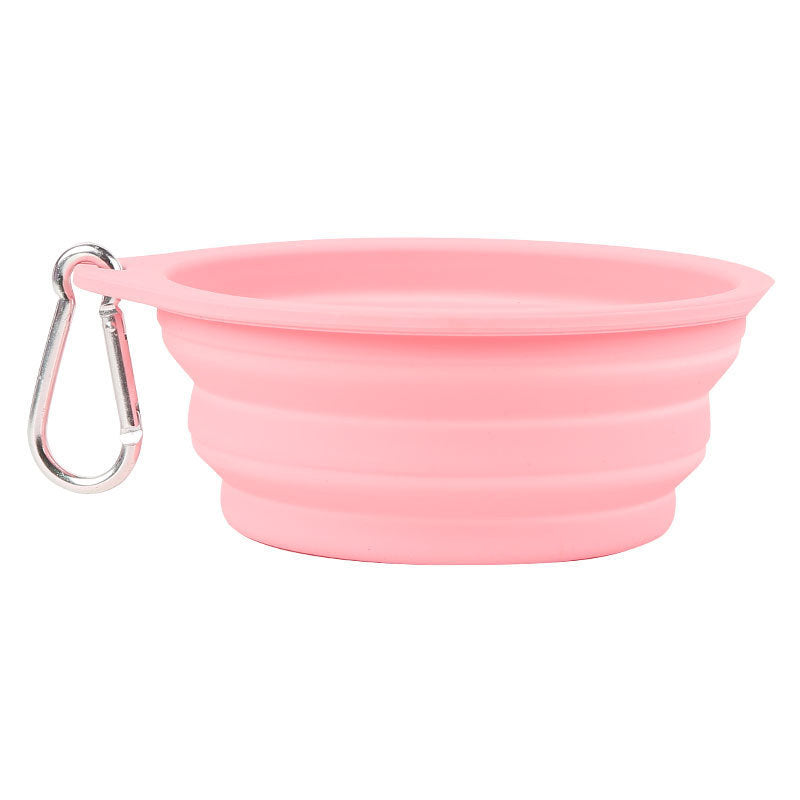 Collapsible Silicone Dog Bowl | Portable, Leakproof Travel Feeder