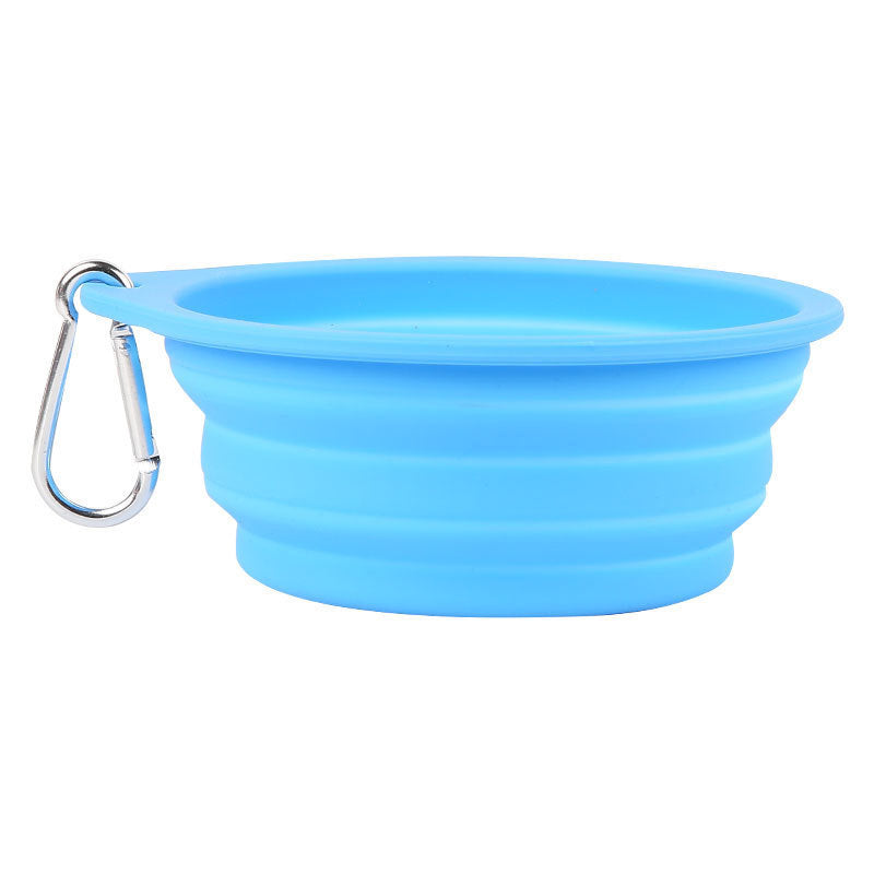 Collapsible Silicone Dog Bowl | Portable, Leakproof Travel Feeder