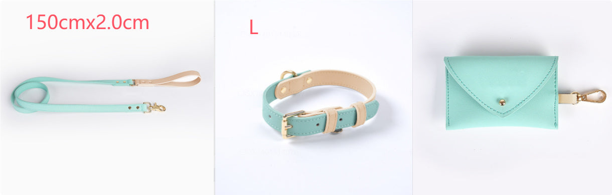 The Riviera Luxe Leather Walk Set