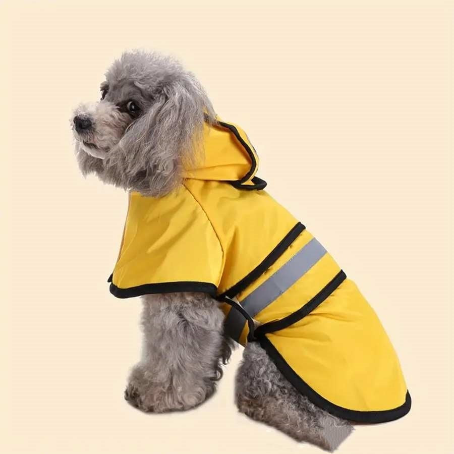 Reflective Dog Raincoat Poncho | Waterproof, Safe & Stylish
