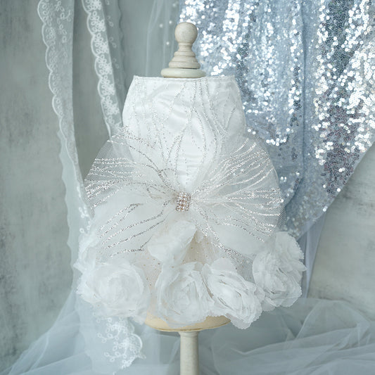 The Princess Dog Wedding Dress.