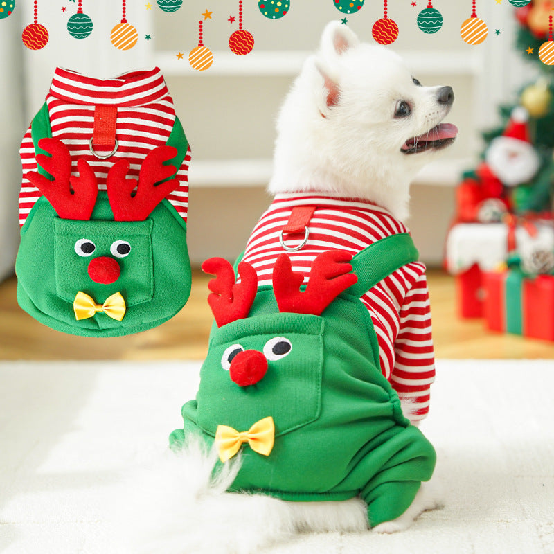 Christmas Reindeer Pet Costume | Festive Dog & Cat Outfit